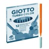 Set di Pennarelli Giotto Turbo Color Arancio (10 Unità)