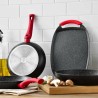 Padella Wok San Ignacio Toledo SG-6268 Ø 26 cm Nero Alluminio