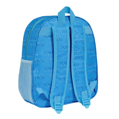 Zaino per Bambini 3D Donald Azzurro 27 x 33 x 10 cm