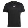 Maglia a Maniche Corte Uomo Adidas Aeroready HIIT Back Nero