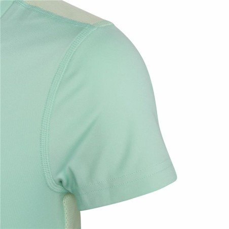 Maglia a Maniche Corte per Bambini Adidas Techfit Aeroready Sport Icons Verde