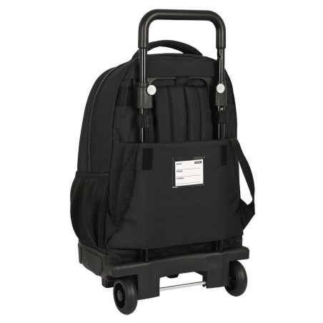 Trolley per la Scuola Safta Stone Nero 33 x 45 x 22 cm