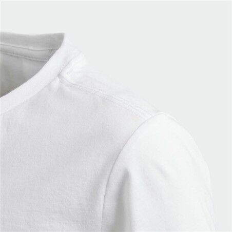 Maglia a Maniche Corte per Bambini Adidas Iron Man Graphic Bianco