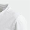 Maglia a Maniche Corte per Bambini Adidas Iron Man Graphic Bianco