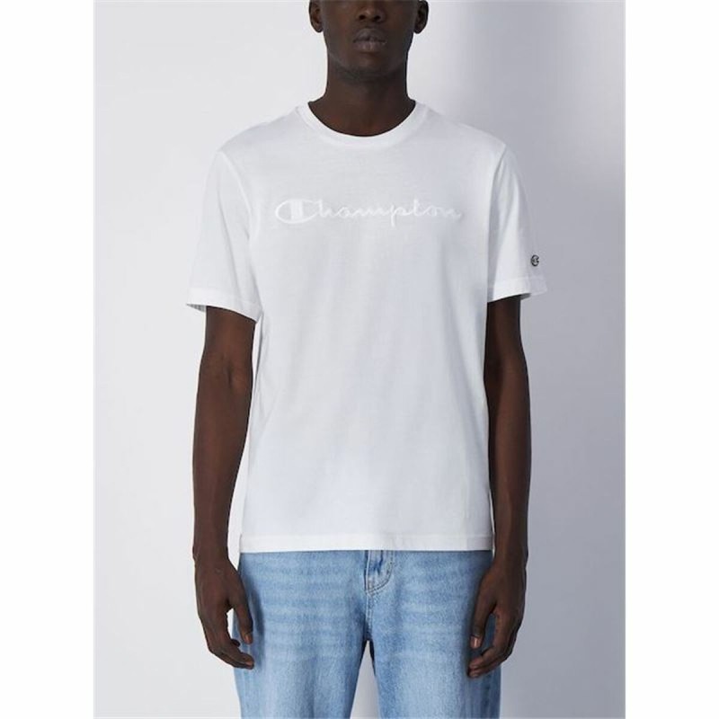 Maglia a Maniche Corte Uomo Champion Crewneck Maglia a Maniche Corte Uomo Champion Crewneck