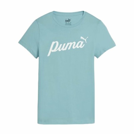 Maglia a Maniche Corte per Bambini Puma Essentials+ Script