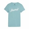 Maglia a Maniche Corte per Bambini Puma Essentials+ Script