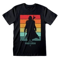 Maglia a Maniche Corte The Mandalorian Spectrum Nero Unisex