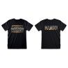 Maglia a Maniche Corte The Mandalorian Row of Helmets Nero Unisex