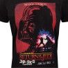 Maglia a Maniche Corte Star Wars Vader Poster Nero Unisex
