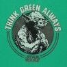 Maglia a Maniche Corte Star Wars Yoda Think Green Verde Unisex
