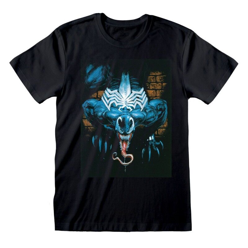 Maglia a Maniche Corte Marvel Wall Lurker Nero Unisex Maglia a Maniche Corte Marvel Wall Lurker Nero Unisex