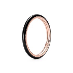 Anello Donna Pandora BLACK ENAMEL - RING - SIZE 54