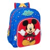 Zaino Scuola Mickey Mouse Clubhouse Good day Azzurro 32 x 38 x 12 cm