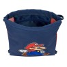 Zainetto con Cordini Super Mario Trick Rosso Blu scuro 26 x 34 x 1 cm