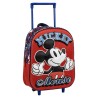Trolley per la Scuola Mickey Mouse Rosso 25,0 x 31,0 x 10,0 cm 3D