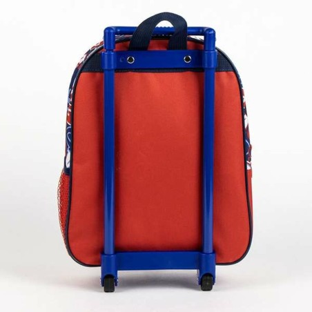 Trolley per la Scuola Mickey Mouse Rosso 25,0 x 31,0 x 10,0 cm 3D
