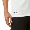 Maglia a Maniche Corte Uomo New Era MLB Metallic Grapich Print Dodger Bianco