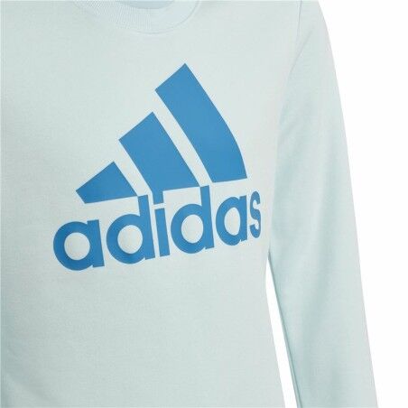 Felpa senza Cappuccio da Bambina Adidas Essentials Azzurro Chiaro
