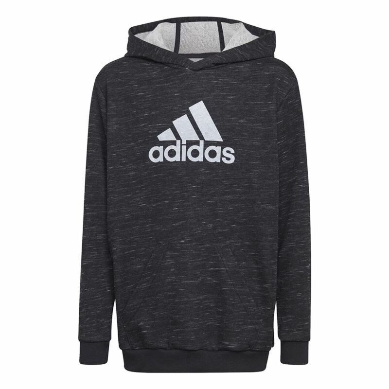 Felpa con Cappuccio Bambino Adidas Future Badge Nero Felpa con Cappuccio Bambino Adidas Future Badge Nero