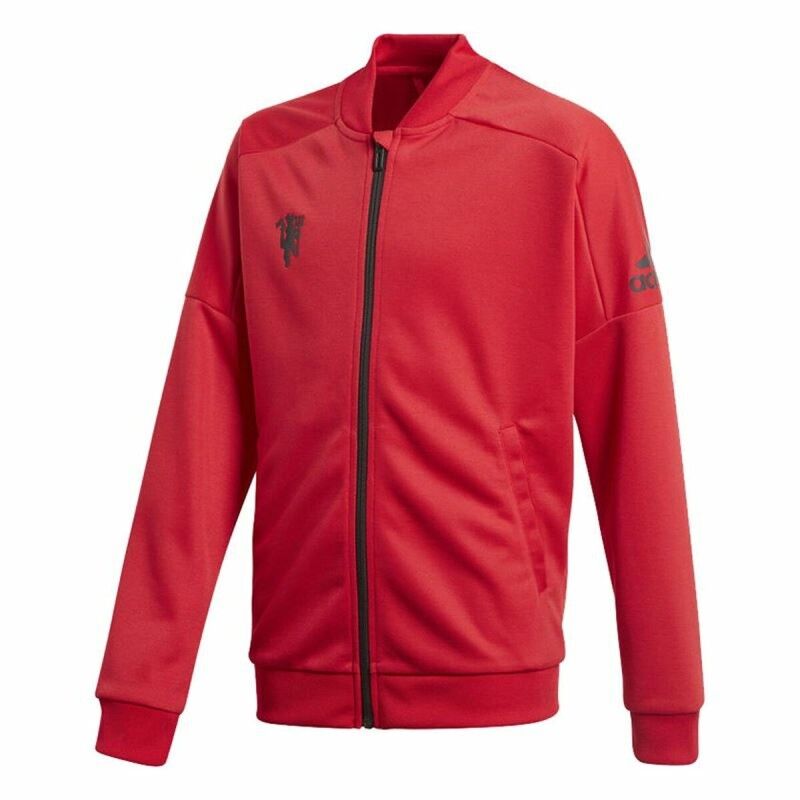 Felpa per Bambini Adidas Manchester United Diablos Rosso Felpa per Bambini Adidas Manchester United Diablos Rosso