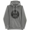 Felpa con Cappuccio Uomo Vans Big Chest Lock Up Grigio chiaro