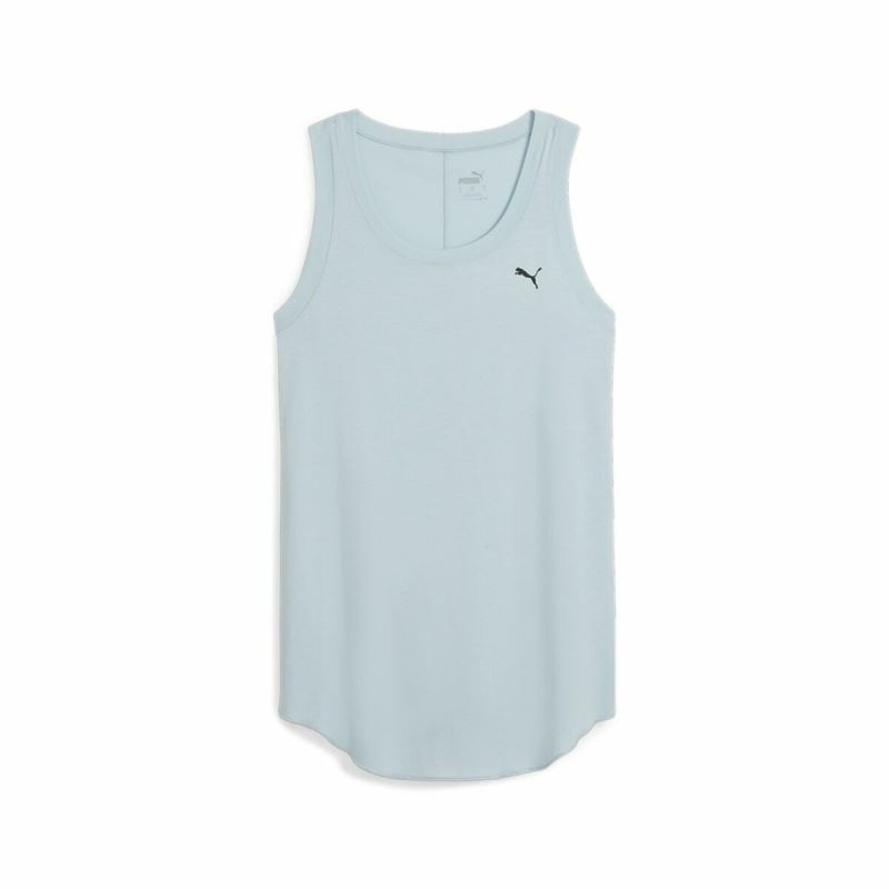 Maglia Smanicata da Donna Puma Studio Foundation Blu cielo Maglia Smanicata da Donna Puma Studio Foundation Blu cielo