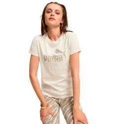 Maglia a Maniche Corte Donna Puma Essentials + Animal