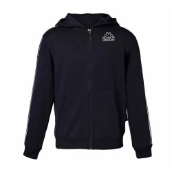Felpa con Cappuccio Bambino Kappa 8031F0036 Nero