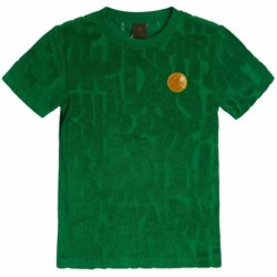 Maglia a Maniche Corte per Bambini Jordan JDB FUEL UP COOL DOWN DROPS SS 95D151 E1P Verde
