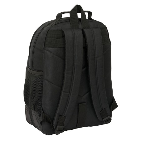 Zaino Scuola Kappa Dark Nero 32 x 42 x 15 cm