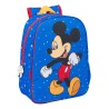 Zaino Scuola Mickey Mouse Clubhouse Good day Azzurro 26 x 34 x 11 cm