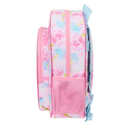 Zaino Scuola Barbie Painterly Rosa Blu cielo 26 x 34 x 11 cm