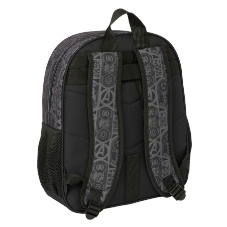 Zaino Scuola The Avengers Vendetta Nero 32 x 38 x 12 cm
