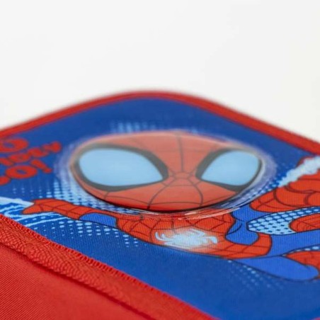 Astuccio Scuola Spidey Azzurro 12,5 x 19,5 x 4,5 cm