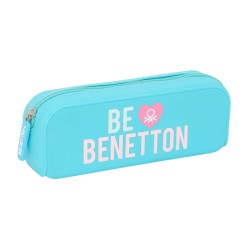 Necessaire Benetton Unique Rosa Turchese 18.5 x 7.5 x 5.5 cm