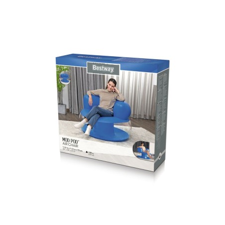Bestway Sedia Gonfiabile Singola Colore Assortito 112x112x70 cm Interno 75138