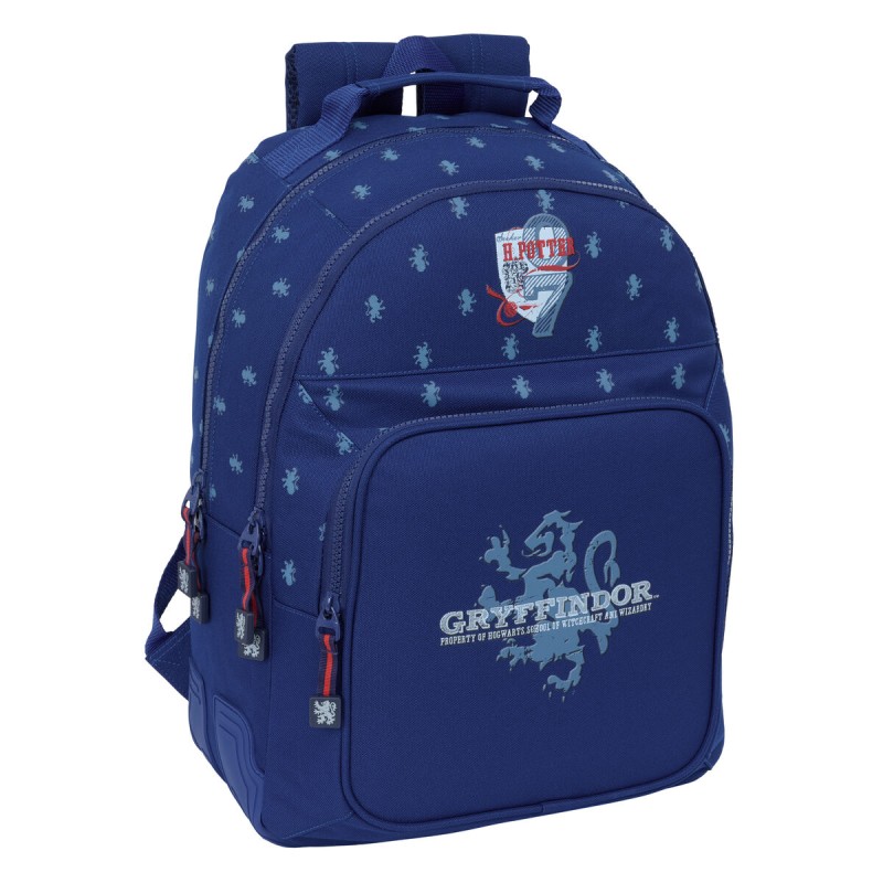 Zaino Scuola Harry Potter Captain Blu Marino 32 x 42 x 15 cm Zaino Scuola Harry Potter Captain Blu Marino 32 x 42 x 15 cm