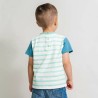 Maglia a Maniche Corte per Bambini Mickey Mouse Multicolore 18 Mesi