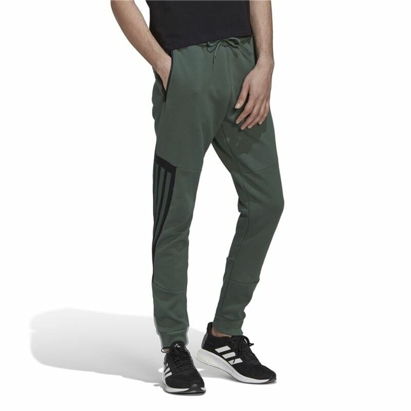 Pantalone di Tuta per Adulti Adidas Future Icons 3 Verde Uomo Pantalone di Tuta per Adulti Adidas Future Icons 3 Verde Uomo