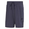 Pantaloni Corti Sportivi da Uomo Adidas Blu scuro