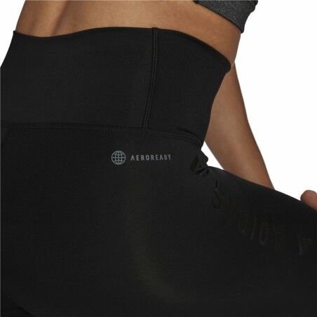 Leggings Sportivo da Donna Adidas 7/8 Own Colorblock Nero
