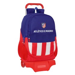 Zaino Scuola Atlético Madrid Azzurro Bianco Rosso 32 x 44 x 16 cm