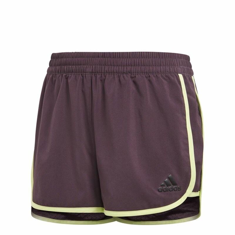 Pantaloncino Sportivo Adidas Training Marathon Rosso Scuro Pantaloncino Sportivo Adidas Training Marathon Rosso Scuro