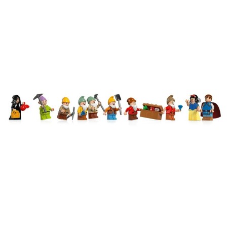 Set di Costruzioni Lego Casita de Blancanieves y los siete enanitos 2228 Pezzi