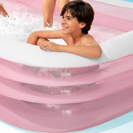 Piscina Gonfiabile per Bambini Intex 1050 L 305 x 56 x 183 cm Rosa (2 Unità)