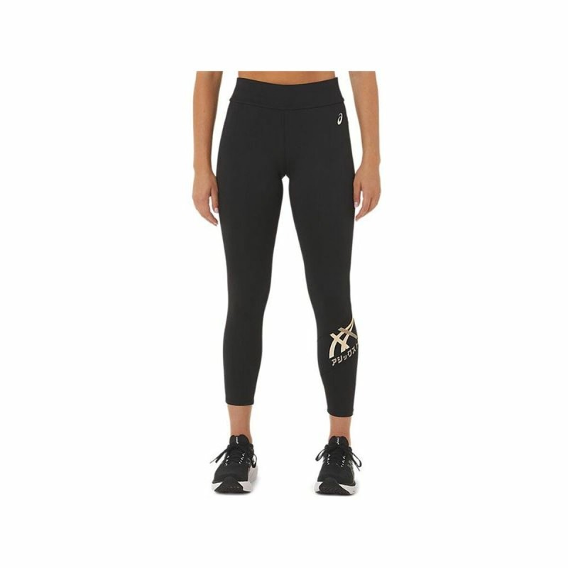 Leggings Sportivo da Donna Asics Tiger 7/8 Nero Leggings Sportivo da Donna Asics Tiger 7/8 Nero