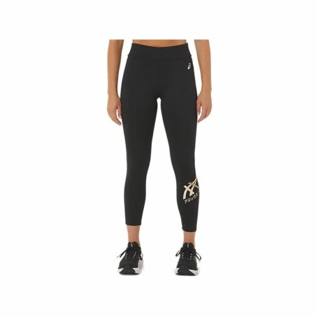 Leggings Sportivo da Donna Asics Tiger 7/8 Nero