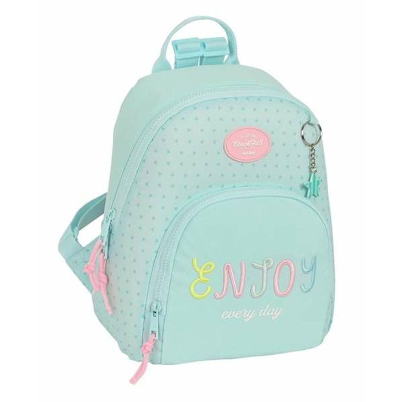 Zaino BlackFit8 Enjoy Verde 25 x 30 x 13 cm Mini