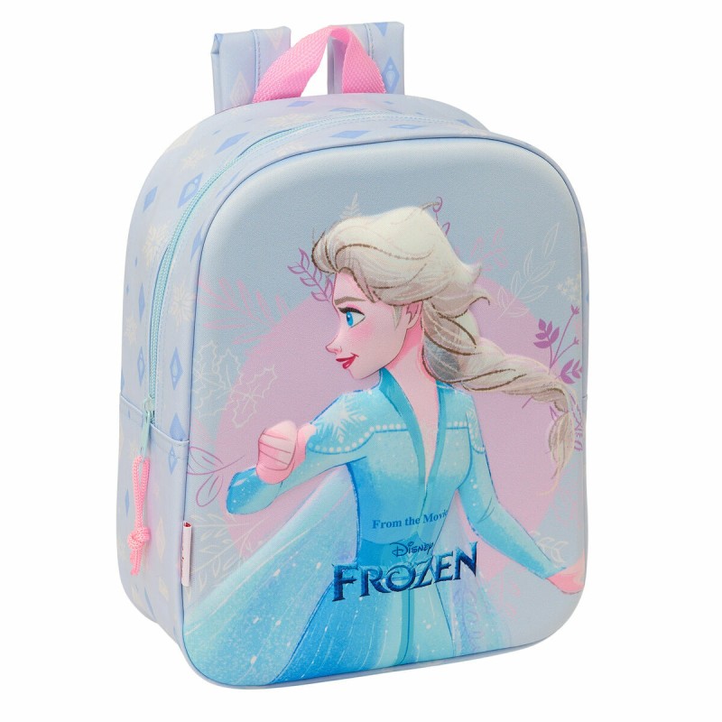 Zaino Scuola Frozen Lilla 22 x 27 x 10 cm 3D Zaino Scuola Frozen Lilla 22 x 27 x 10 cm 3D